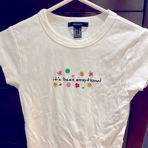 Forever 21 t shirt- never worn, only tried on. Medium